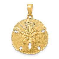 Load image into Gallery viewer, 14K Polished Sand Dollar Charm
