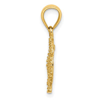 Load image into Gallery viewer, 14K Starfish on Sand Dollar Charm
