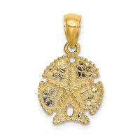 Load image into Gallery viewer, 14K Starfish on Sand Dollar Charm
