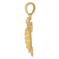 Load image into Gallery viewer, 14K Land Turtle Charm
