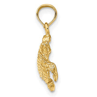 Load image into Gallery viewer, 14K Sea Turtle with Tail Charm

