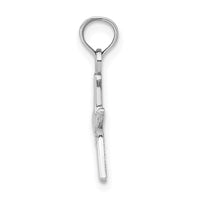 Load image into Gallery viewer, 14K White Gold Polished Mini Dancing Starfish Charm
