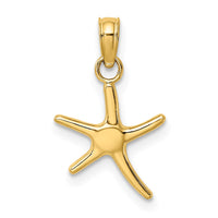 Load image into Gallery viewer, 14K Polished Mini Dancing Starfish Charm
