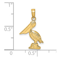 Load image into Gallery viewer, 14K 3-D Pelican Standing Charm
