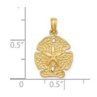 Load image into Gallery viewer, 14K Polished Sand Dollar Charm

