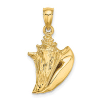 Load image into Gallery viewer, 14K 3-D Conch Shell Charm
