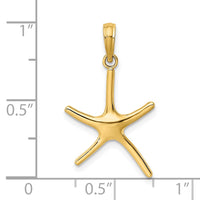 Load image into Gallery viewer, 14K Dancing Starfish Charm
