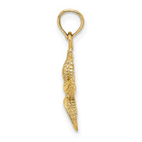 Load image into Gallery viewer, 14K Textured Starfish Charm

