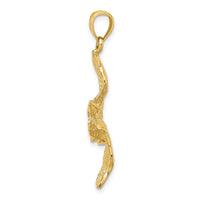 Load image into Gallery viewer, 14K 3-D Pelican Flying Charm
