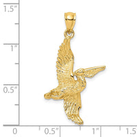 Load image into Gallery viewer, 14K 3-D Pelican Flying Charm
