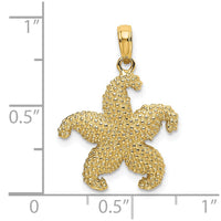 Load image into Gallery viewer, 14K Starfish Charm
