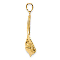 Load image into Gallery viewer, 14K 3-D Polished Sailboat Charm
