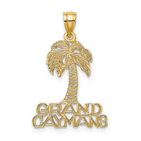 Load image into Gallery viewer, 14K GRAND CAYMANS Palm Tree Charm
