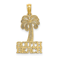 Load image into Gallery viewer, 14K SOUTH BEACH Under Palm Tree Charm
