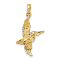 Load image into Gallery viewer, 14K 3-D Pelican Flying Charm
