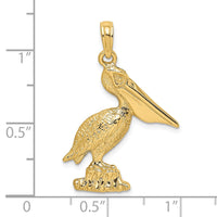 Load image into Gallery viewer, 14K Standing Pelican Charm
