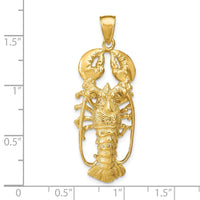 Load image into Gallery viewer, 14K 3D Lobster Pendant
