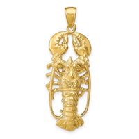 Load image into Gallery viewer, 14K 3D Lobster Pendant
