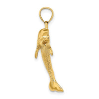 Load image into Gallery viewer, 14K Polished Jumping Dolphin Charm
