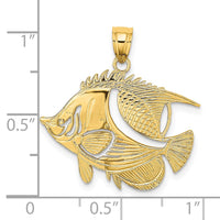 Load image into Gallery viewer, 14K Fish Charm
