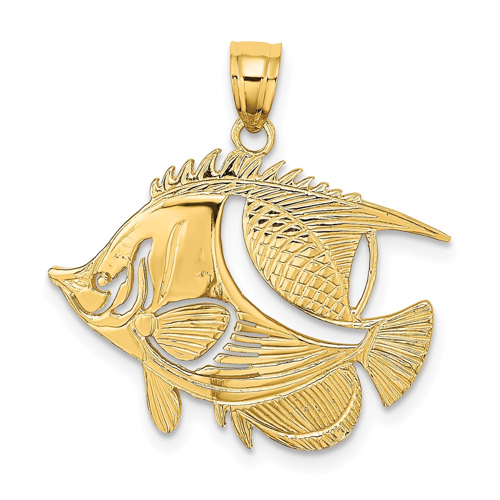 14K Fish Charm