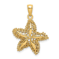 Load image into Gallery viewer, 14K Starfish Filigree Charm
