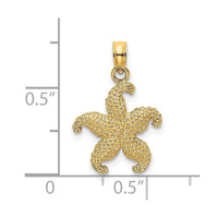 Load image into Gallery viewer, 14K Starfish Charm
