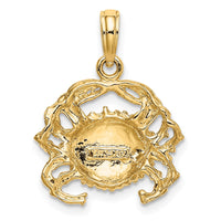 Load image into Gallery viewer, 14K Crab Charm
