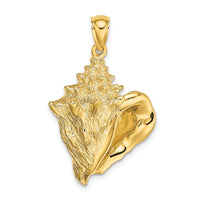 Load image into Gallery viewer, 14K Conch Shell Charm
