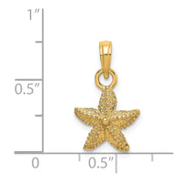 Load image into Gallery viewer, 14K Starfish Charm
