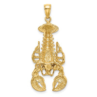 Load image into Gallery viewer, 14K Moveable Lobster Charm
