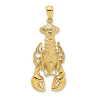 Load image into Gallery viewer, 14K Moveable Lobster Charm
