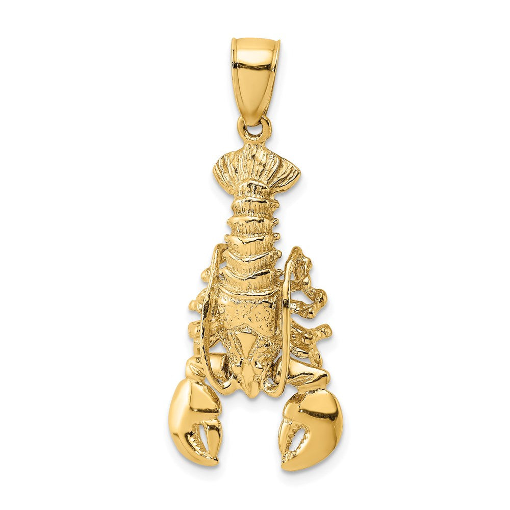 14K Moveable Lobster Charm