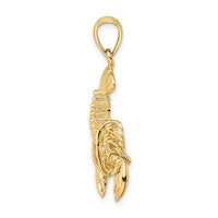 Load image into Gallery viewer, 14K Moveable Lobster Charm
