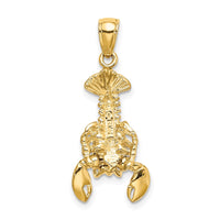 Load image into Gallery viewer, 14K Moveable Lobster Charm
