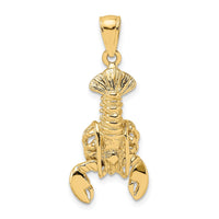 Load image into Gallery viewer, 14K Moveable Lobster Charm
