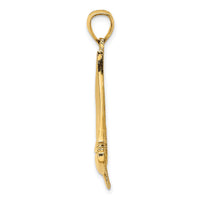 Load image into Gallery viewer, 14K 2-D Polished Sailboat Charm

