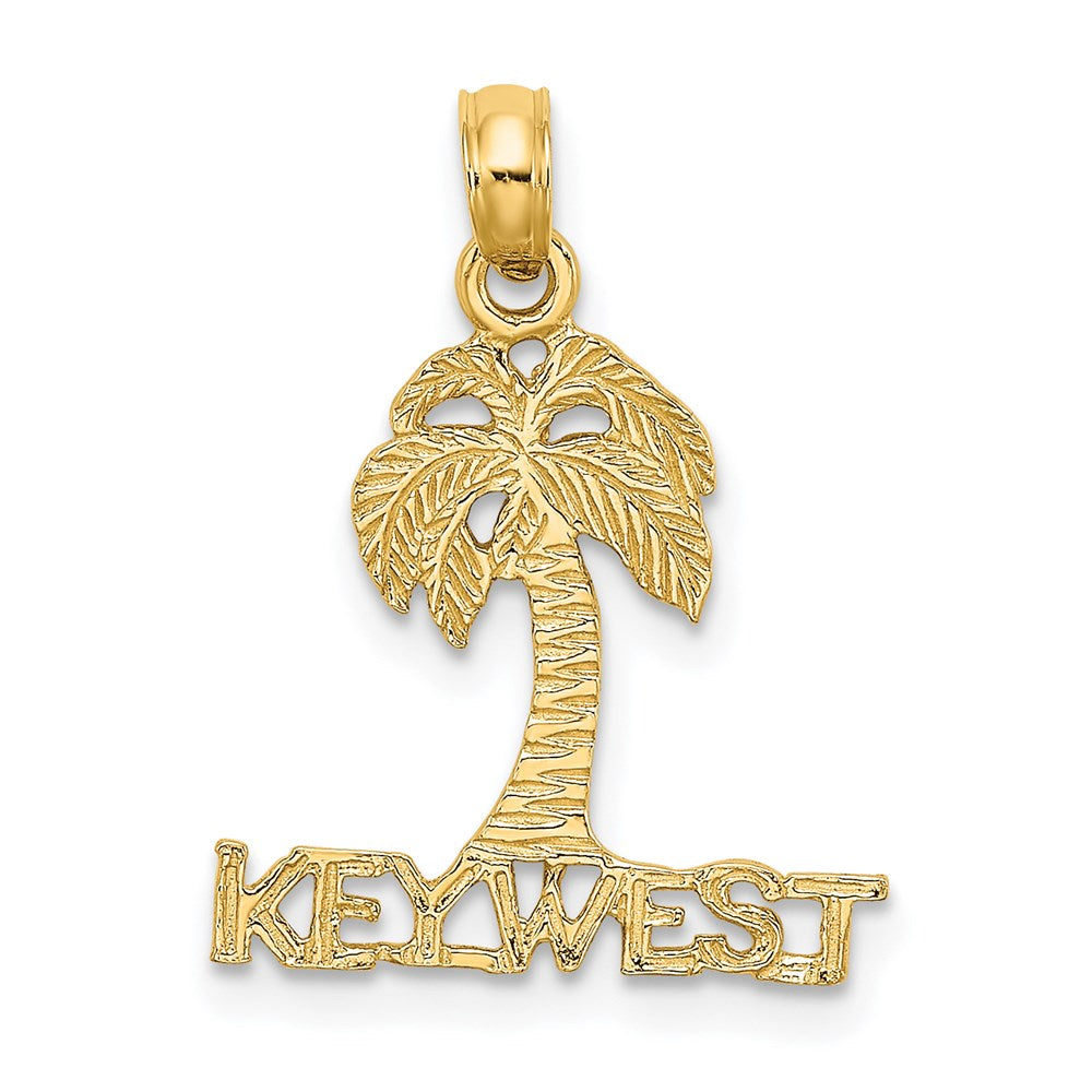 14K KEY WEST Palm Tree Charm