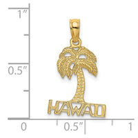 Load image into Gallery viewer, 14K HAWAII Palm Tree Charm
