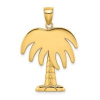 Load image into Gallery viewer, 14K Large Charleston Palm Tree Charm

