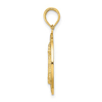 Load image into Gallery viewer, 14K HILTON HEAD Lighthouse Round Charm
