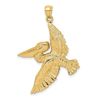 Load image into Gallery viewer, 14K Flying Pelican Charm
