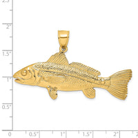Load image into Gallery viewer, 14K 3-D Red Fish Charm
