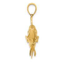 Load image into Gallery viewer, 14K 3-D Tarpon Fish Charm
