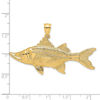 Load image into Gallery viewer, 14K 3-D Tarpon Fish Charm
