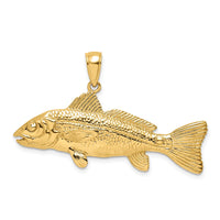 Load image into Gallery viewer, 14K 3-D Red Fish Charm
