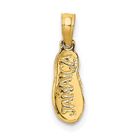 Load image into Gallery viewer, 14K JAMAICA Flip-Flop Charm
