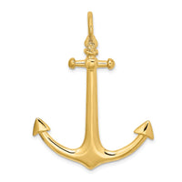 Load image into Gallery viewer, 14K 3-D Large Anchor Charm
