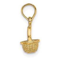 Load image into Gallery viewer, 14K 3-D Mini Basket Charm
