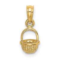 Load image into Gallery viewer, 14K 3-D Mini Basket Charm
